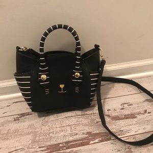 Betsey Johnson cat purse from ModCloth